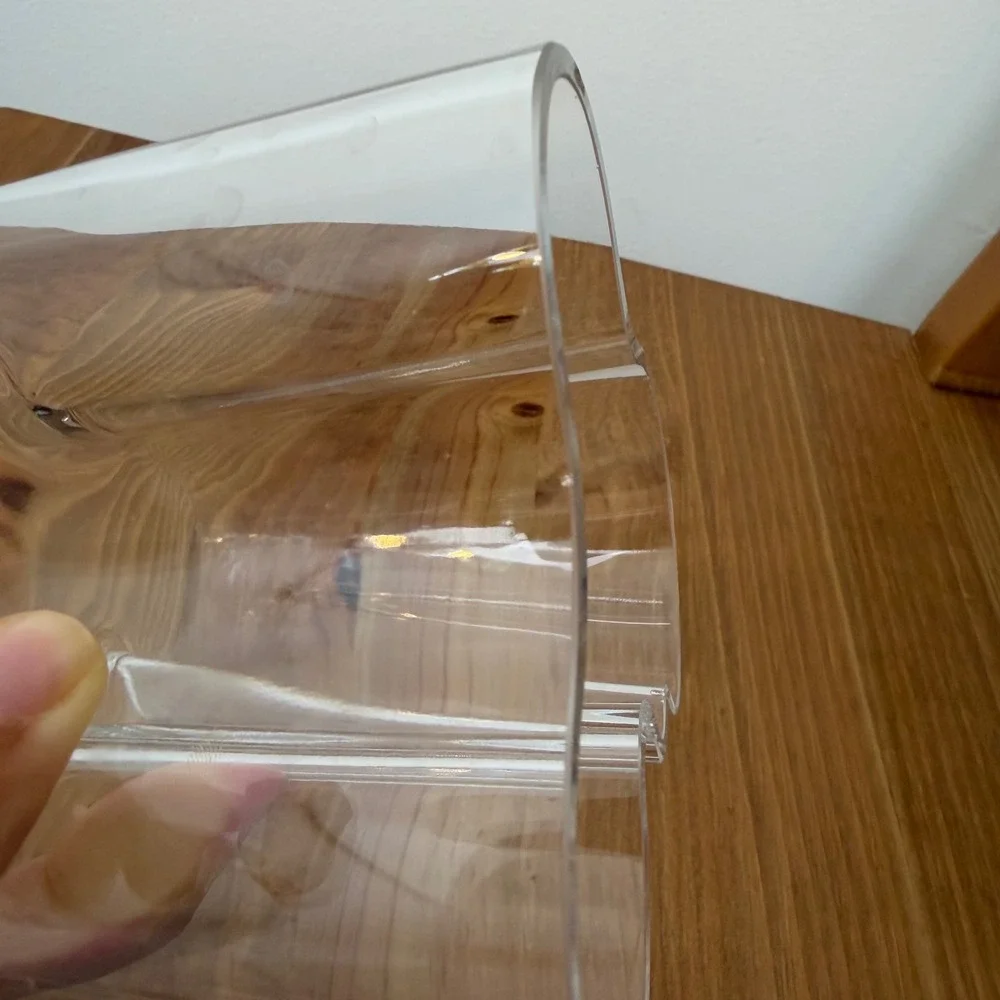 Iittala Alvar Aalto Clear Glass Savoy Vase Mid-Century Modern Finnish Art‎ Glass